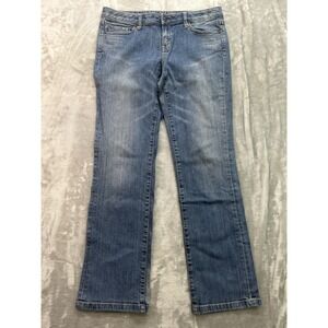 Vintage Converse One Star Y2K Jeans Womens Sz 12 Blue Bootcut Skate Surf Street